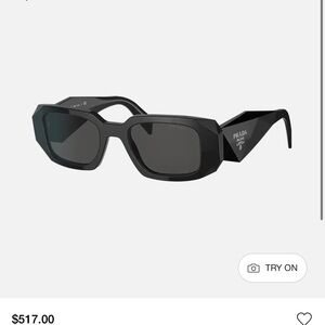 Prada Sunglasses PR 17WS Black